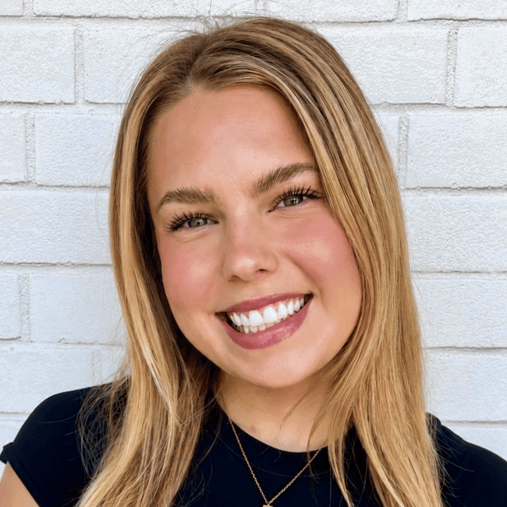 Portrait of Madison, a professional stylist at Hudson Salon, showcasing their expertise and style.